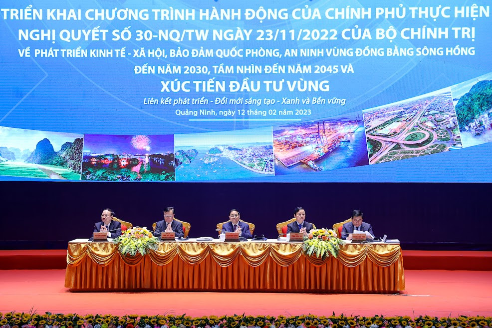 Chính phủ triển khai Chương trình hành động thực hiện Nghị quyết của Bộ Chính trị về Vùng Đồng bằng sông Hồng - Ảnh 2.