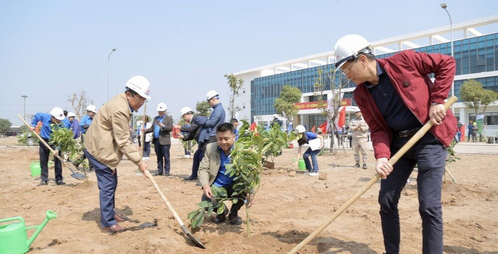 Petrovietnam phát động Tết trồng cây 2023, phủ xanh NMNĐ Thái Bình 2