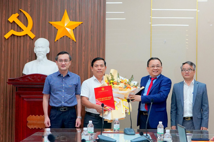 Ông Cao Thanh Vũ giữ chức vụ Phó Giám đốc Sở Tài nguyên và Môi trường tỉnh Khánh Hoà