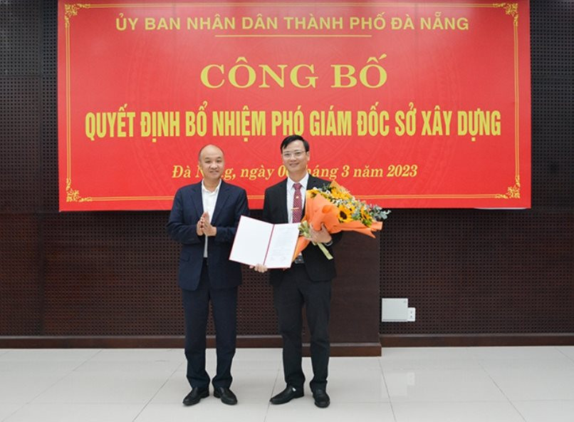 Đà Nẵng: Bổ nhiệm ông Lê Văn Tuấn giữ chức Phó Giám đốc Sở Xây dựng