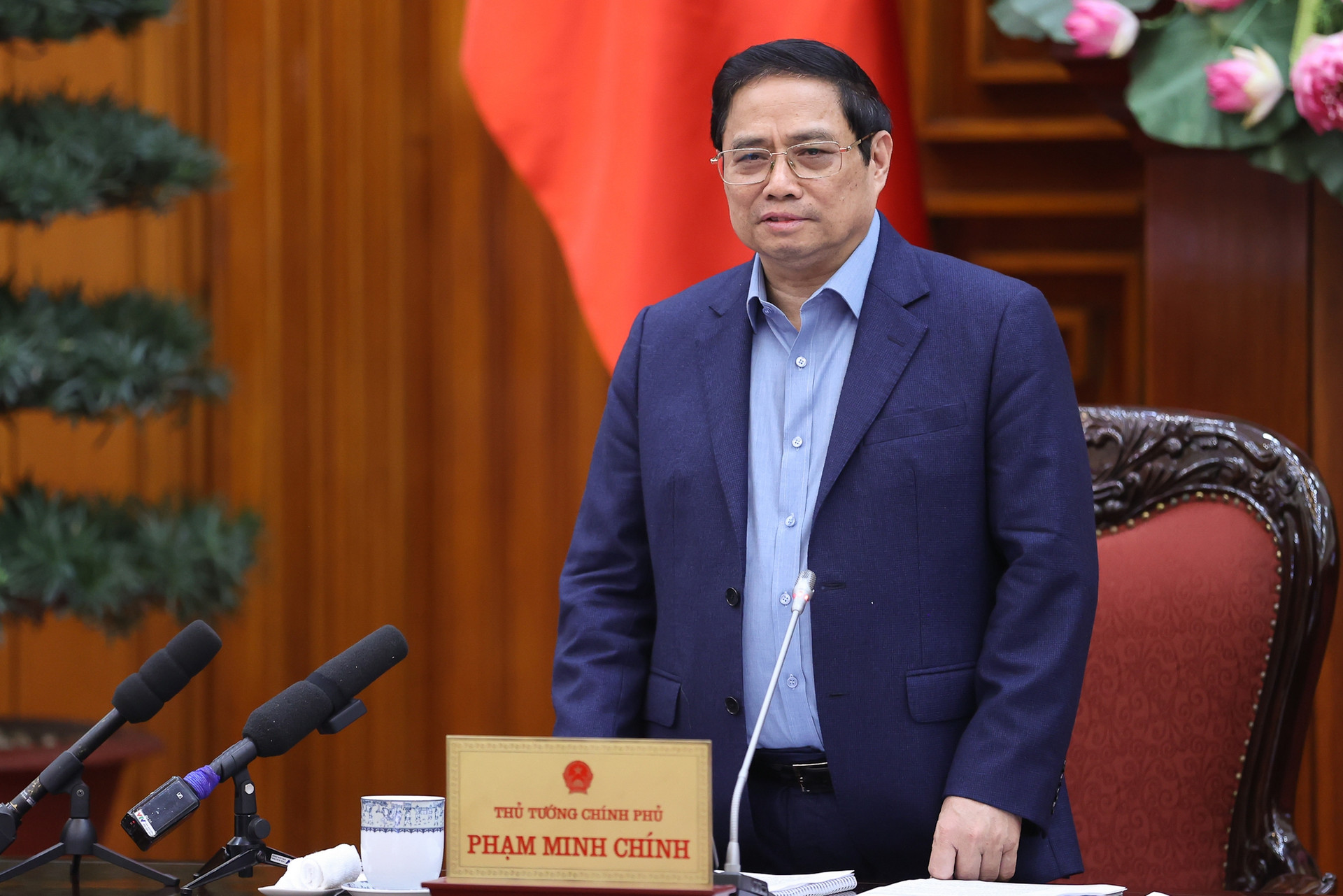 Thủ tướng Phạm Minh Chính chủ trì phiên họp Ban Chỉ đạo phòng thủ dân sự quốc gia - Ảnh 1.