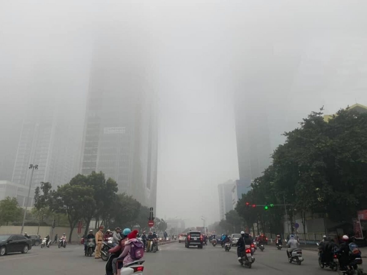 Thời tiết 11/3: Hà Nội có sương mù và mưa vài nơi