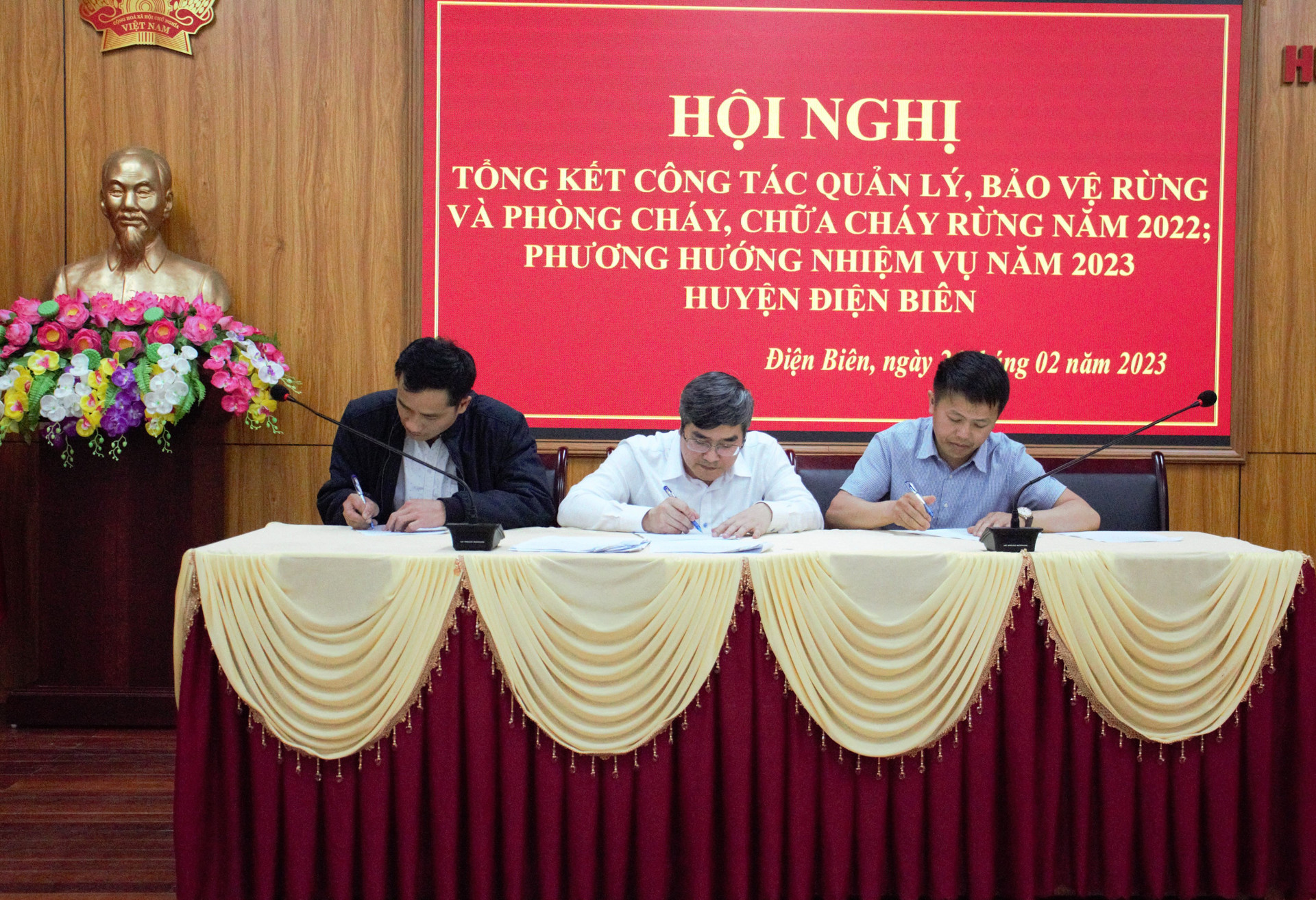 Huyện Điện Biên tăng cường công tác phòng cháy chữa cháy rừng