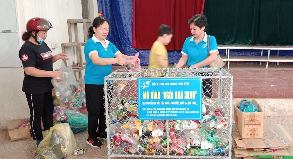 “Ngôi nhà xanh” thu gom rác thải của phụ nữ Sơn La