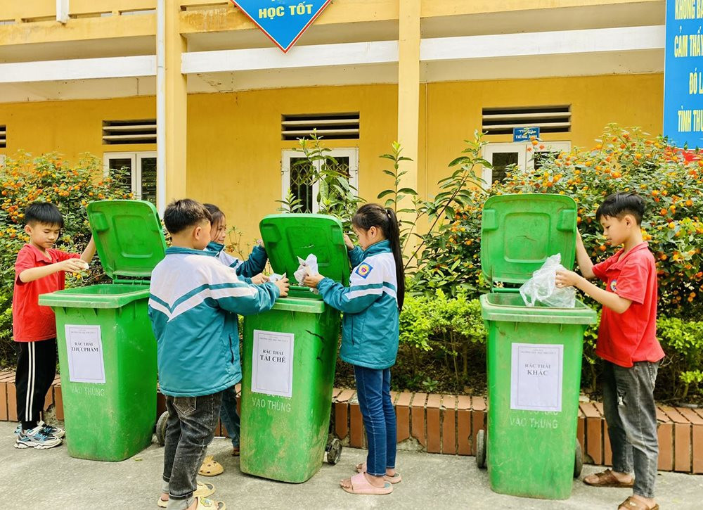 Những ngôi trường “xanh” tại Phú Thọ