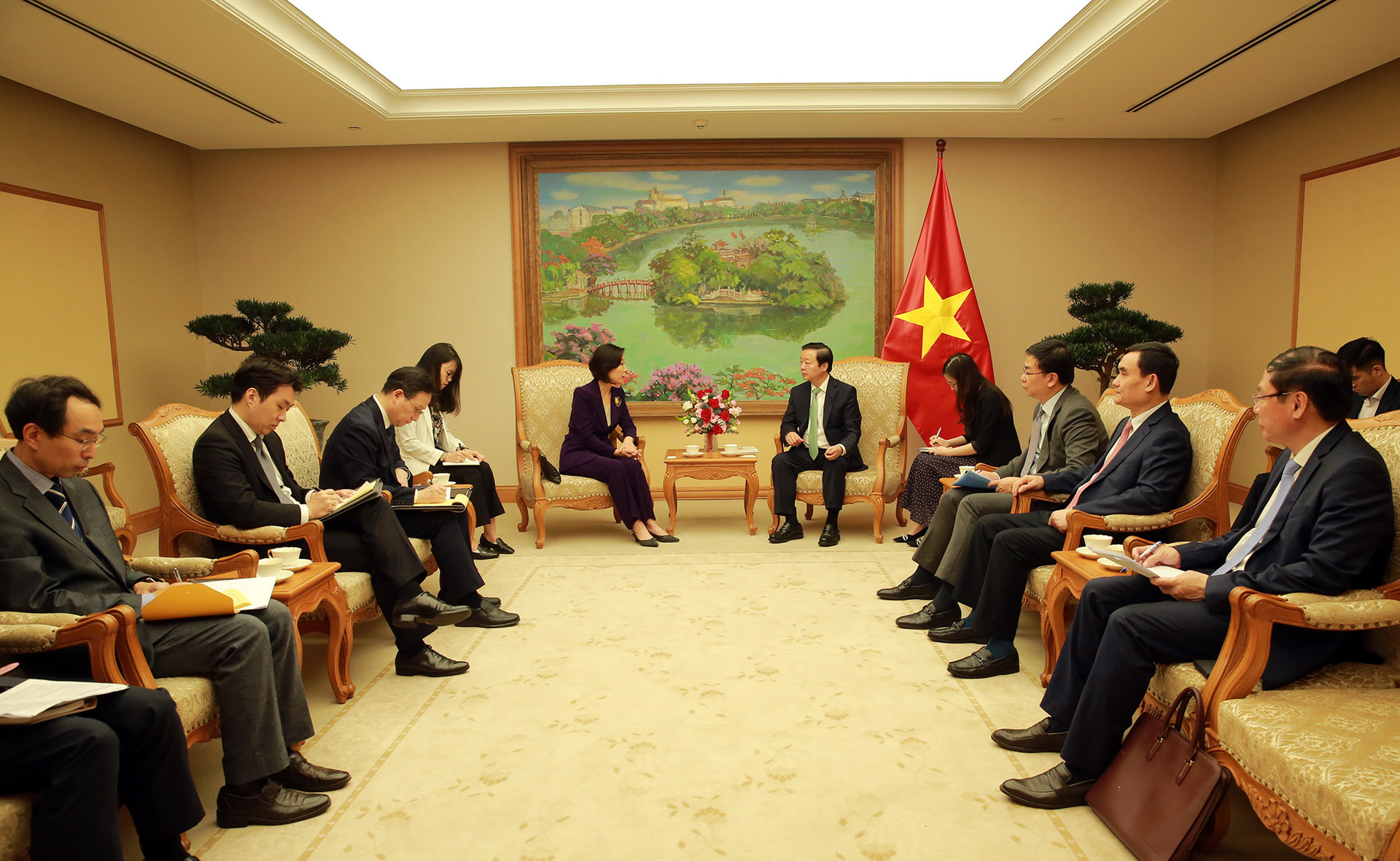 Phó Thủ tướng Trần Hồng Hà tiếp Đại sứ Hàn Quốc tại Việt Nam - Ảnh 2.