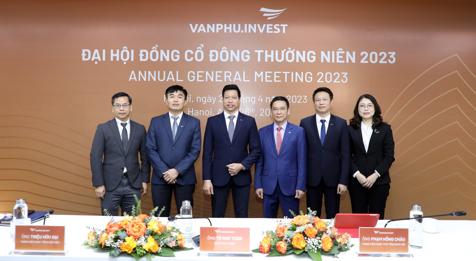 Văn Phú – Invest tổ chức thành công đại hội đồng cổ đông thường niên năm 2023