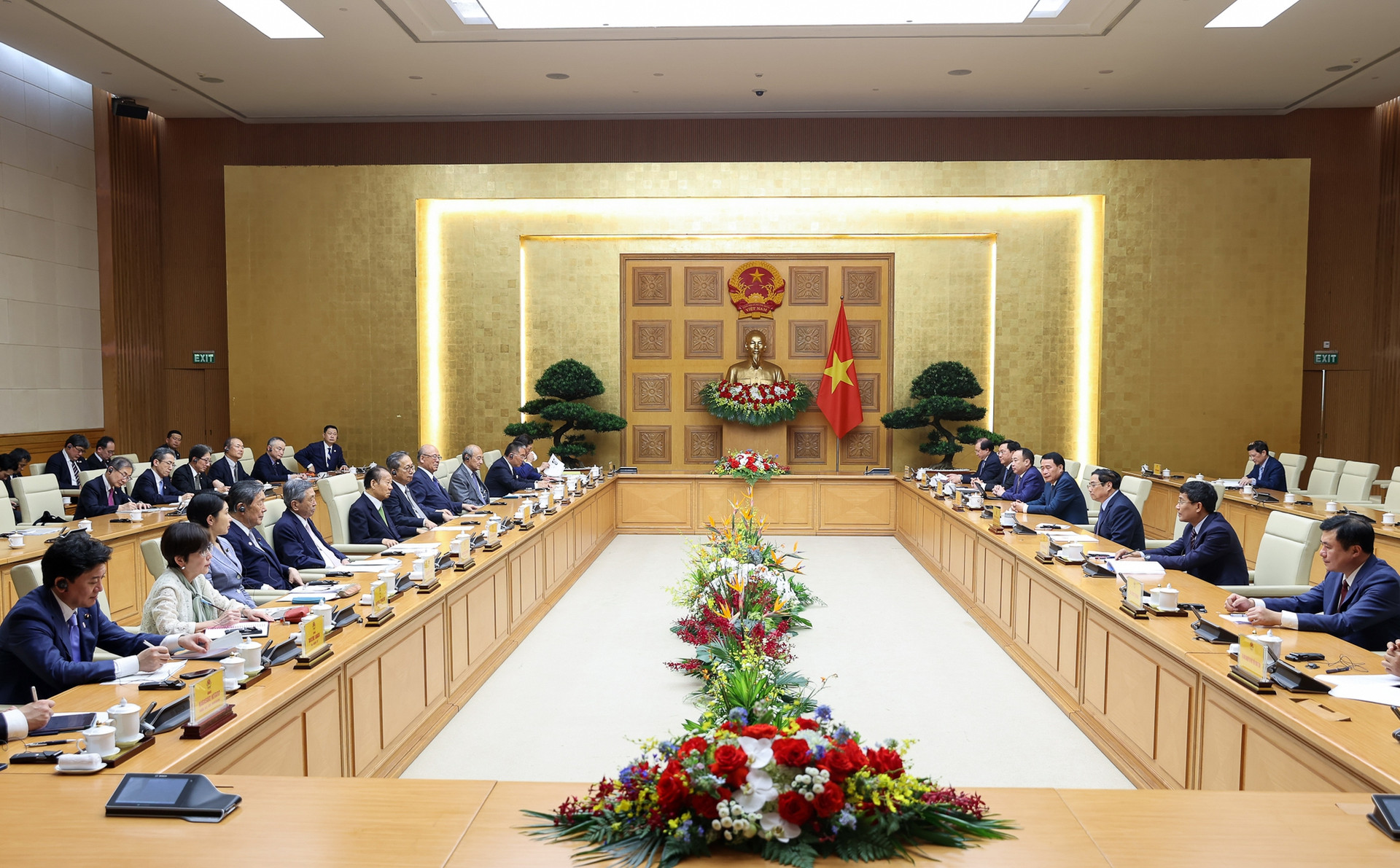 Thủ tướng Phạm Minh Chính tiếp Chủ tịch Liên minh nghị sĩ hữu nghị Nhật – Việt - Ảnh 5.