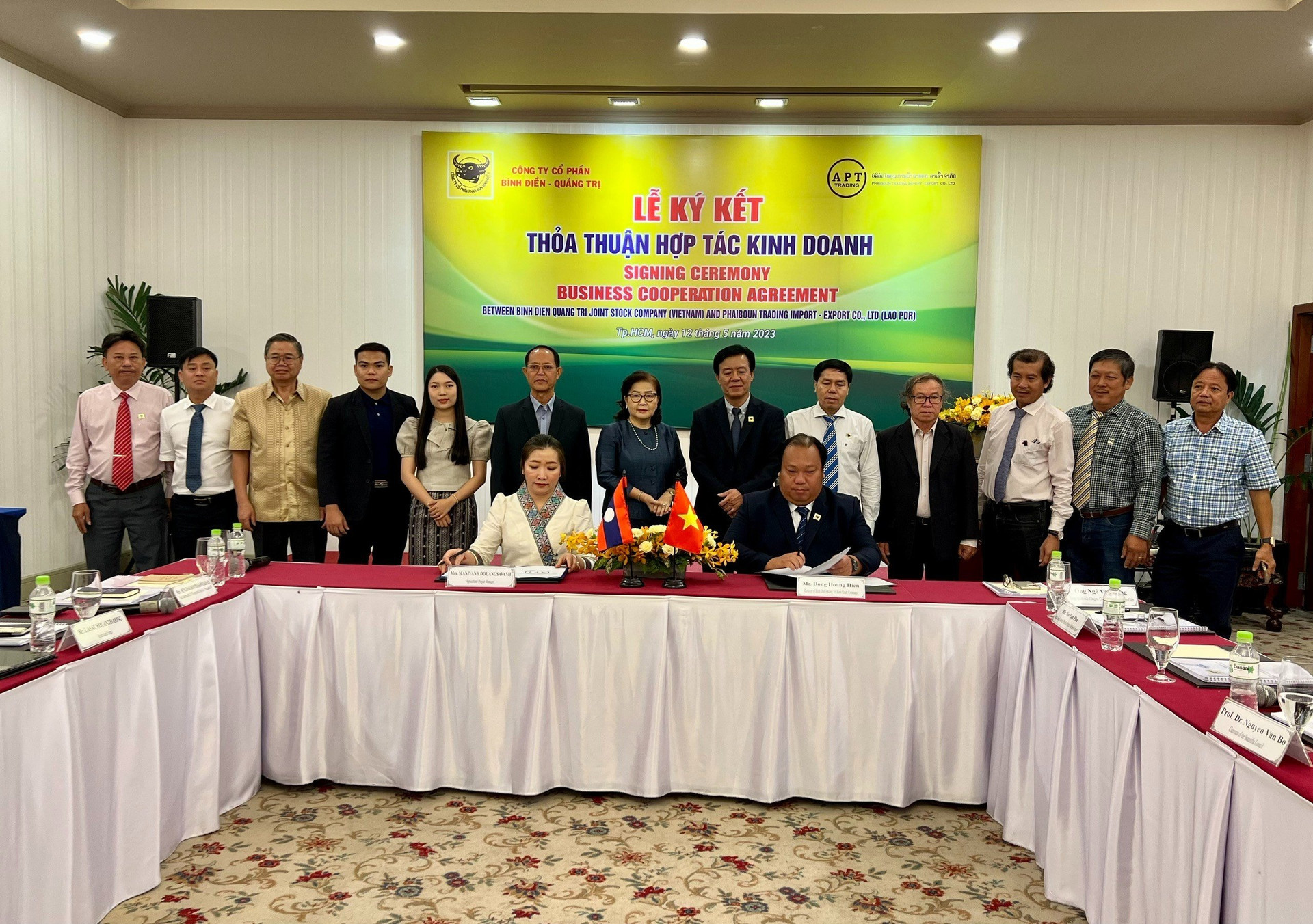 Bình Điền cung cấp phân bón Đầu Trâu và giải pháp canh tác nông nghiệp tiên tiến cho nông dân Lào