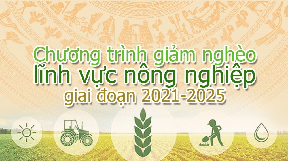Infographic: Hỗ trợ nông nghiệp trong Chương trình mục tiêu quốc gia giảm nghèo bền vững giai đoạn 2021-2025