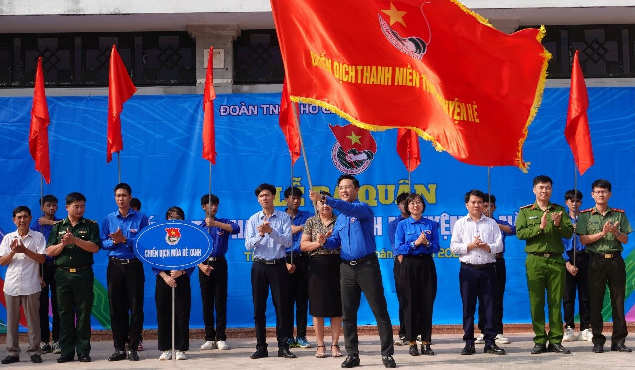 Điện Biên: Lễ ra quân Chiến dịch Thanh niên tình nguyện hè năm 2023