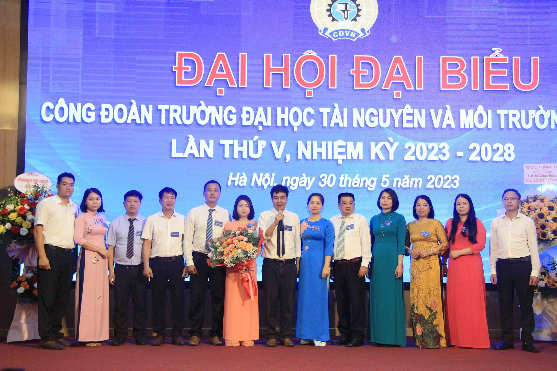 Trường Đại học TN&MT Hà Nội tổ chức thành công Đại hội Công đoàn trường nhiệm kỳ 2023 – 2028