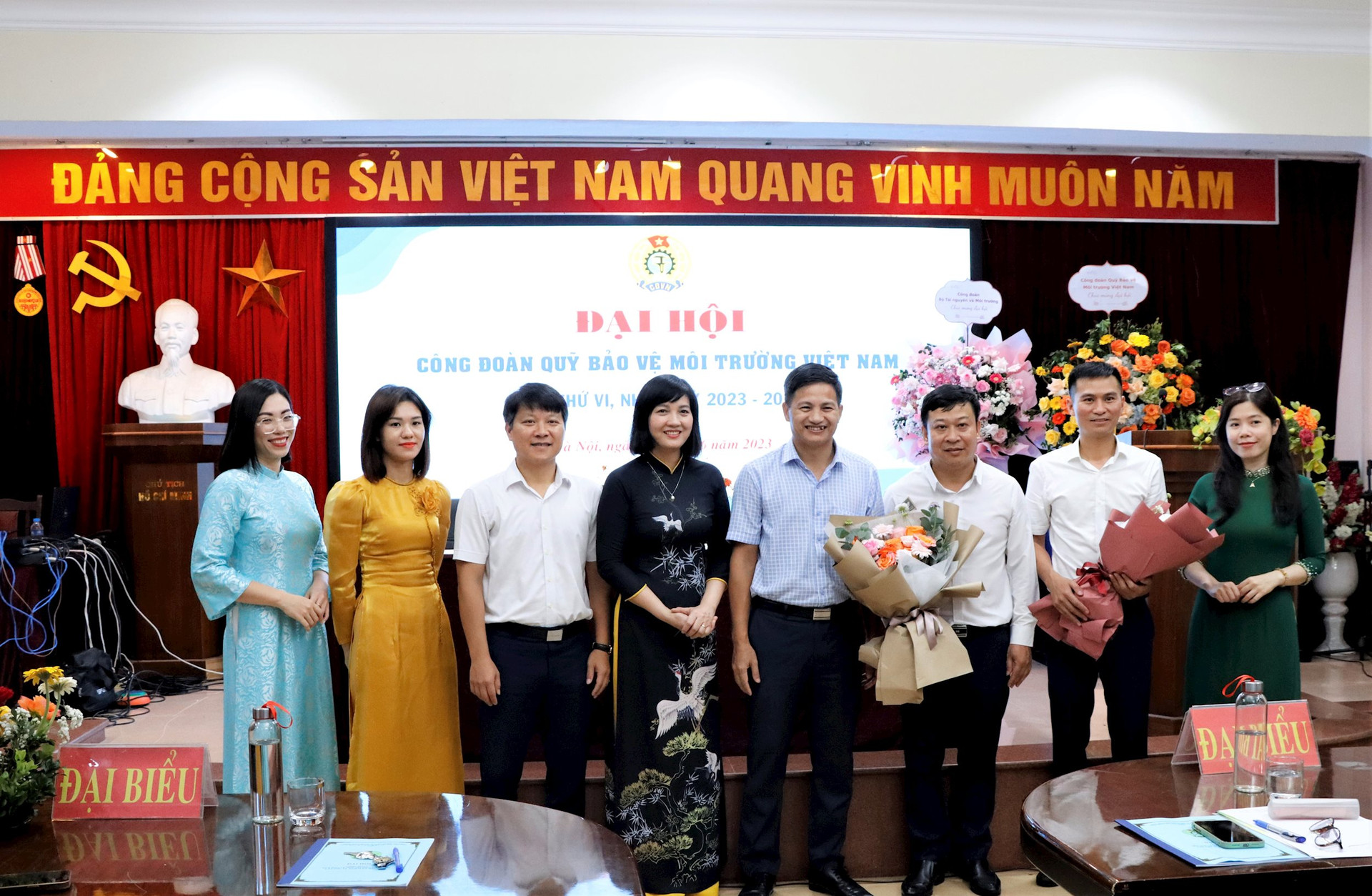 Công đoàn Quỹ Bảo vệ môi trường Việt Nam tổ chức thành công Đại hội nhiệm kỳ 2023-2028