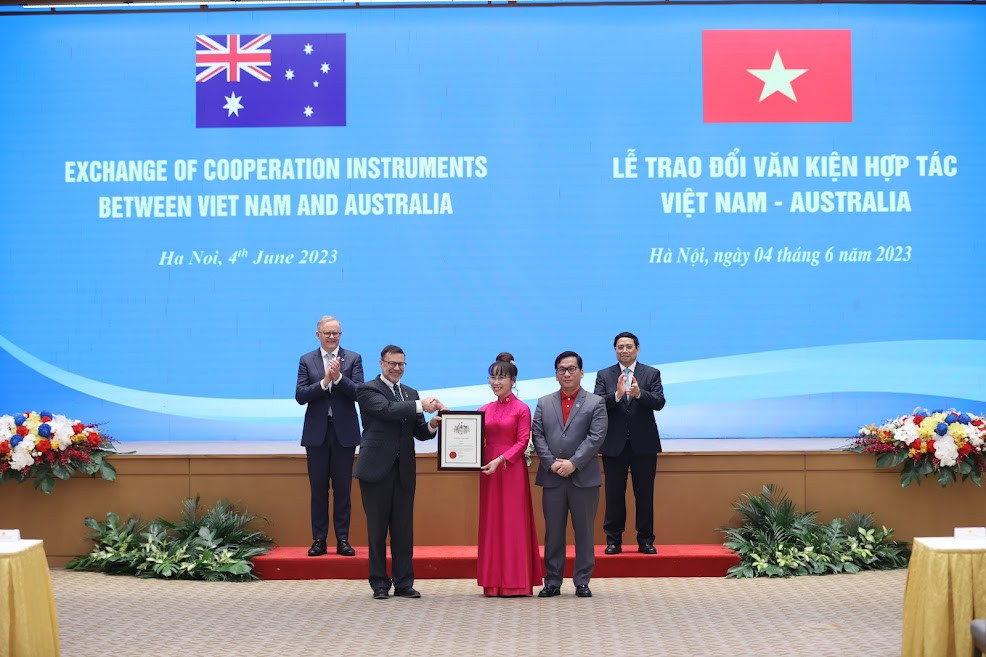 Việt Nam - Australia trao đổi nhiều văn kiện hợp tác quan trọng và khai trương 2 đường bay thẳng mới - Ảnh 1.