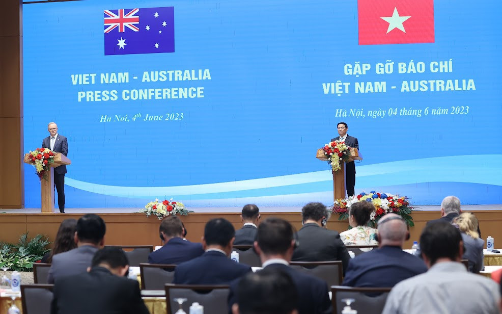 Thủ tướng Australia công bố khoản hỗ trợ hàng trăm triệu dollar với Việt Nam