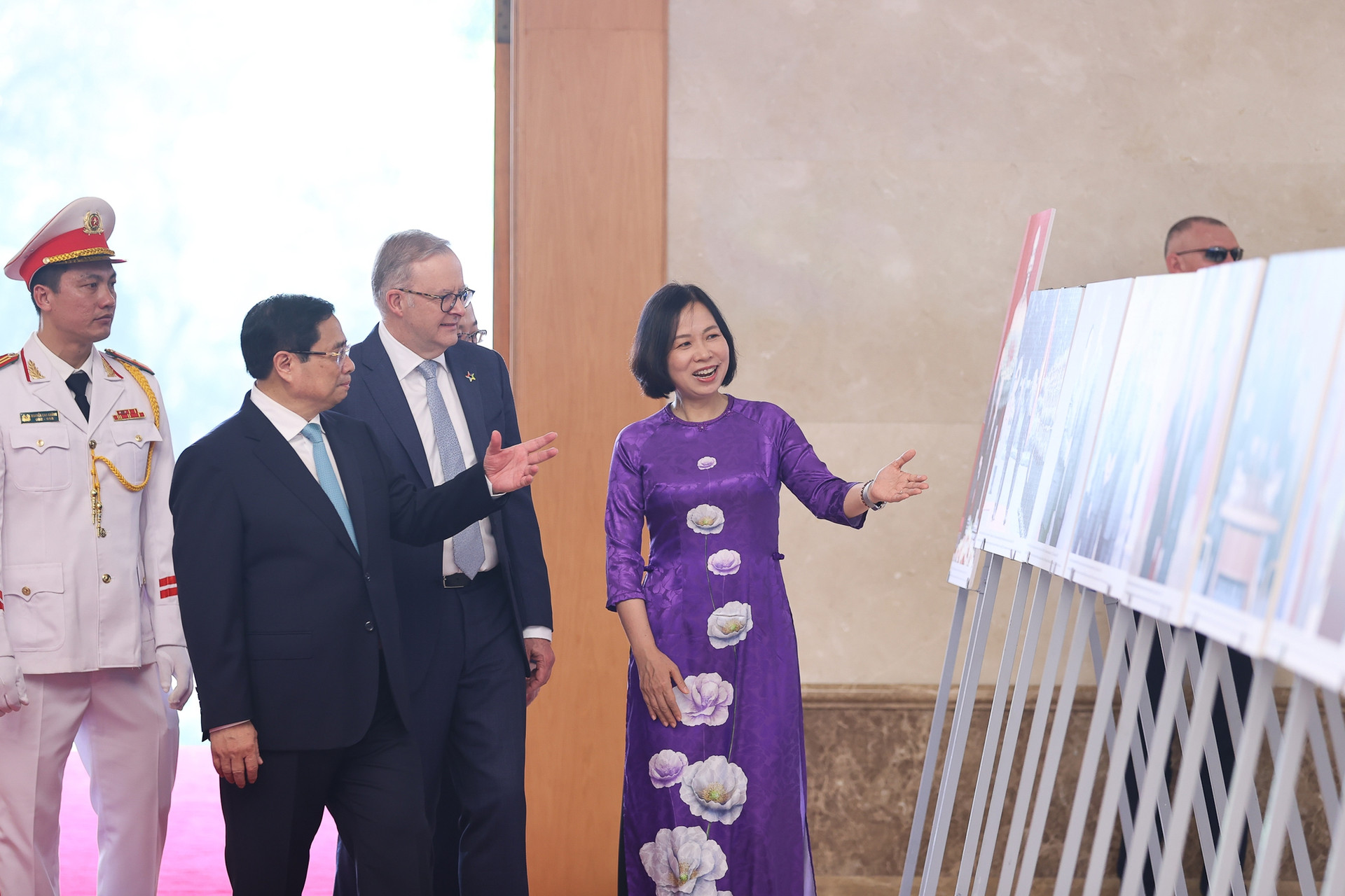 Chùm ảnh: Thủ tướng Phạm Minh Chính đón, hội đàm với Thủ tướng Australia - Ảnh 9.