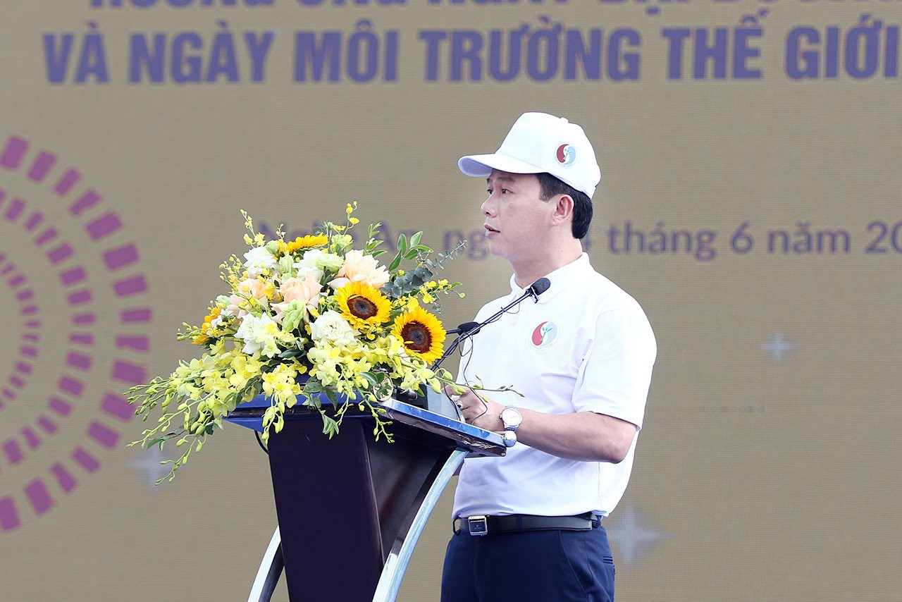Bộ trưởng Bộ TN&MT Đặng Quốc Khánh kêu gọi cả nước chung tay bảo vệ môi trường, bảo vệ biển và đại dương