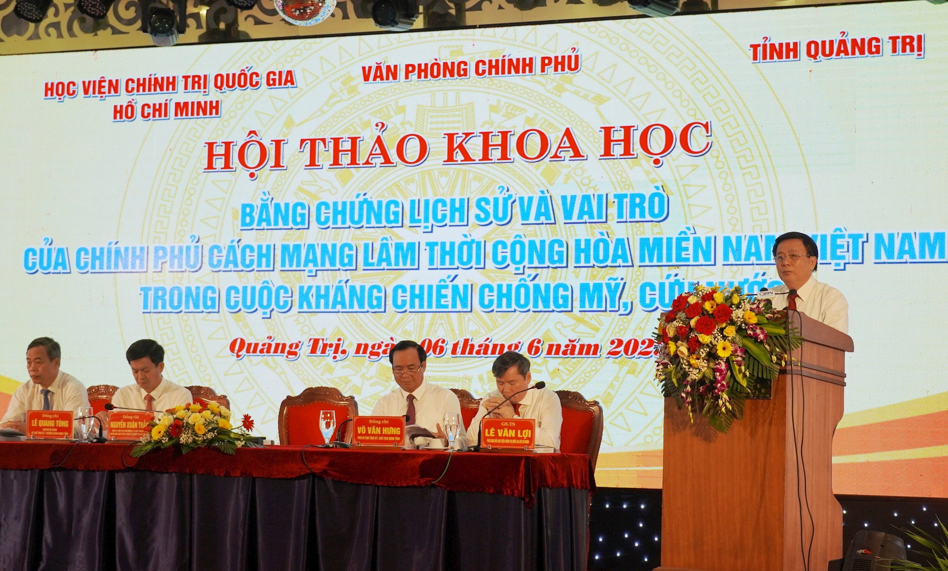 Hội thảo khoa học về vai trò của Chính phủ Cách mạng lâm thời Cộng hòa miền Nam Việt Nam