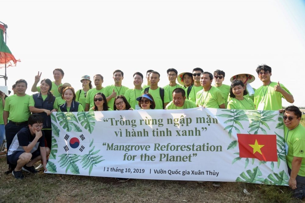 Trồng rừng - “mục tiêu kép” của PVEP trong nỗ lực giảm phát thải