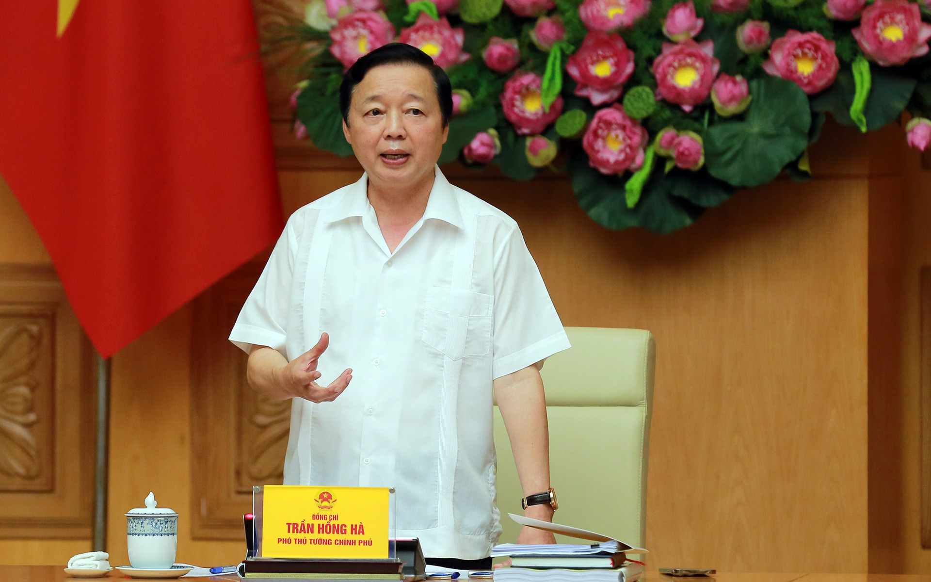 Phó Thủ tướng Trần Hồng Hà: Đầu tư cho khí tượng thuỷ văn để ổn định và phát triển