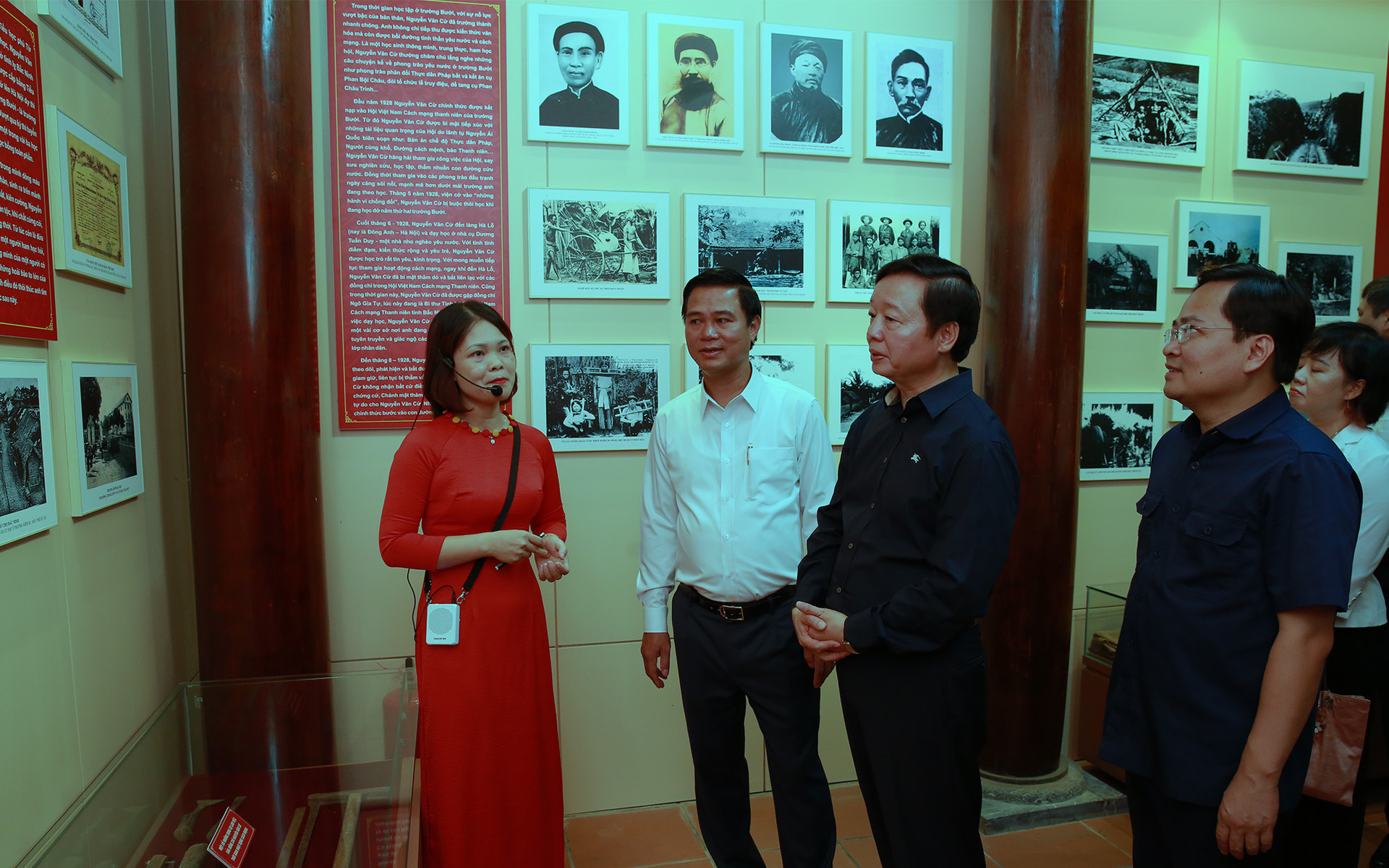 Phó Thủ tướng Trần Hồng Hà dâng hương kỷ niệm 111 năm Ngày sinh Tổng Bí thư Nguyễn Văn Cừ - Ảnh 6.