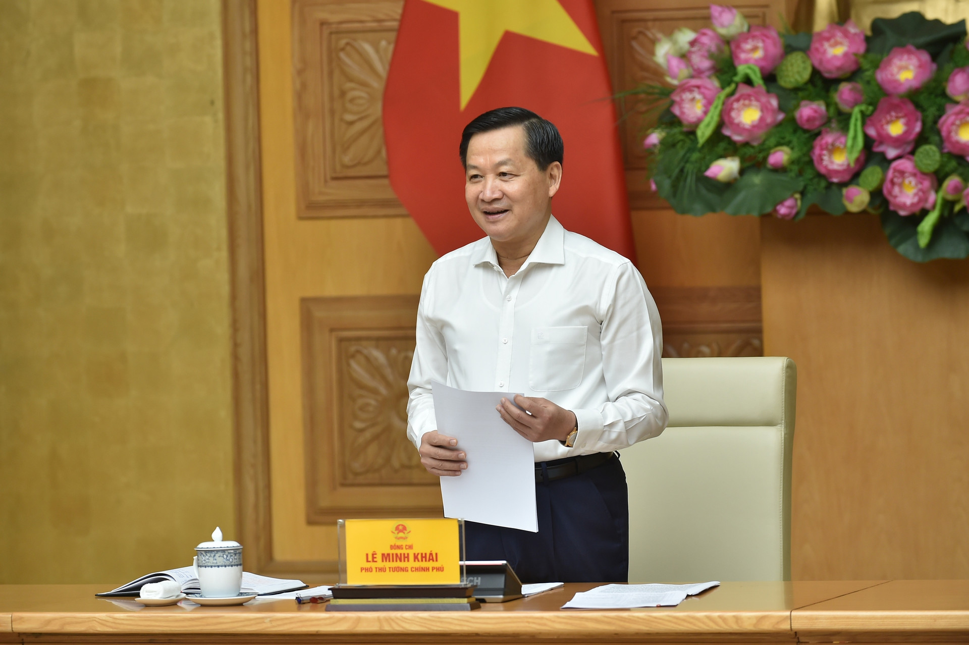Phó Thủ tướng Lê Minh Khái chủ trì phiên họp Ban chỉ đạo điều hành giá - Ảnh 2.