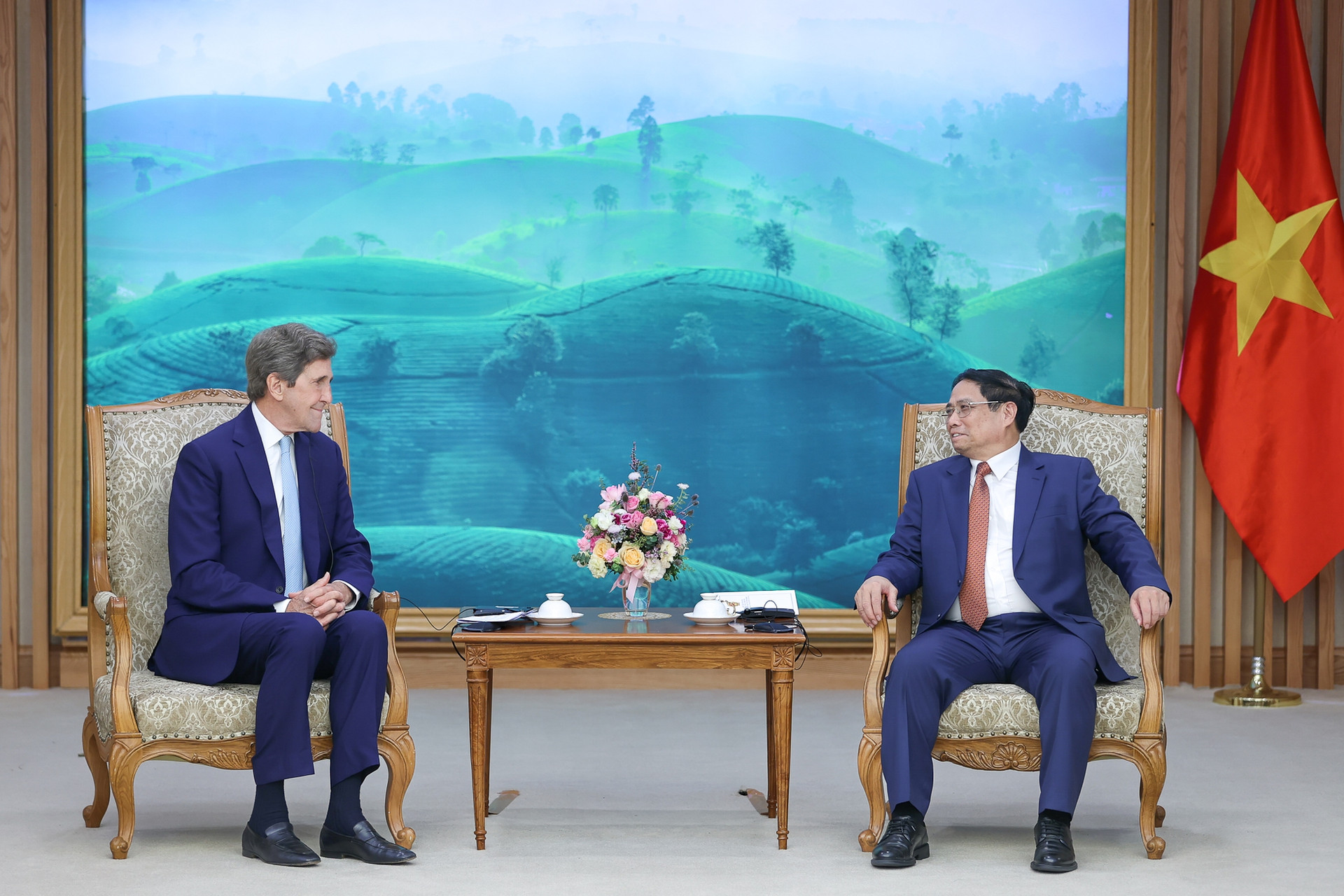 Thủ tướng Phạm Minh Chính tiếp Đặc phái viên của Tổng thống Hoa Kỳ - Ảnh 2.