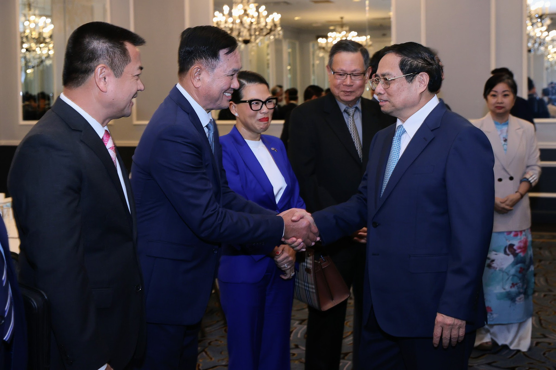 Thủ tướng gặp các doanh nghiệp Việt kiều tiêu biểu tại Hoa Kỳ - Ảnh 3.