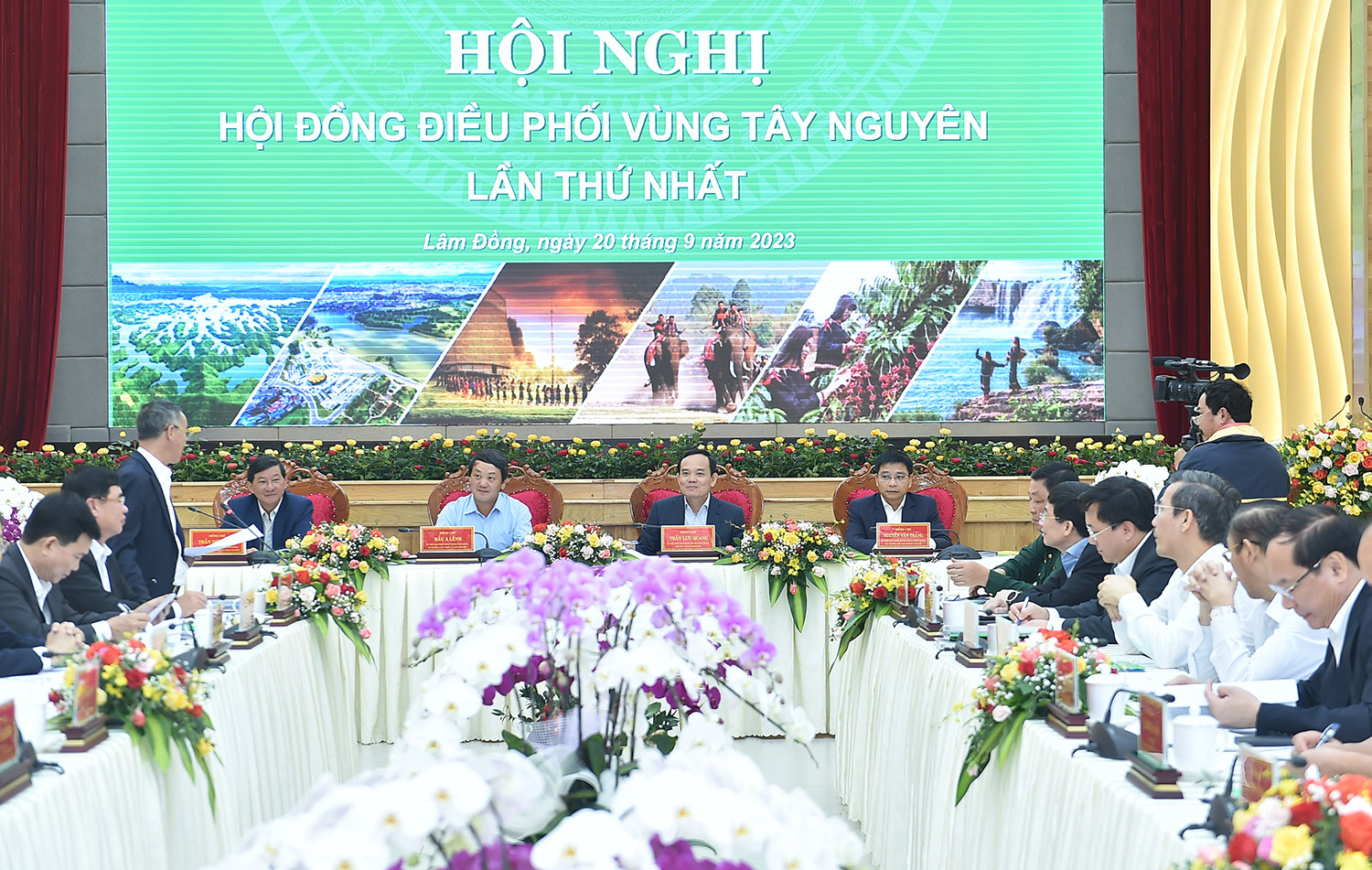 Phó Thủ tướng Trần Lưu Quang chủ trì Hội nghị Hội đồng điều phối vùng Tây Nguyên - Ảnh 1.