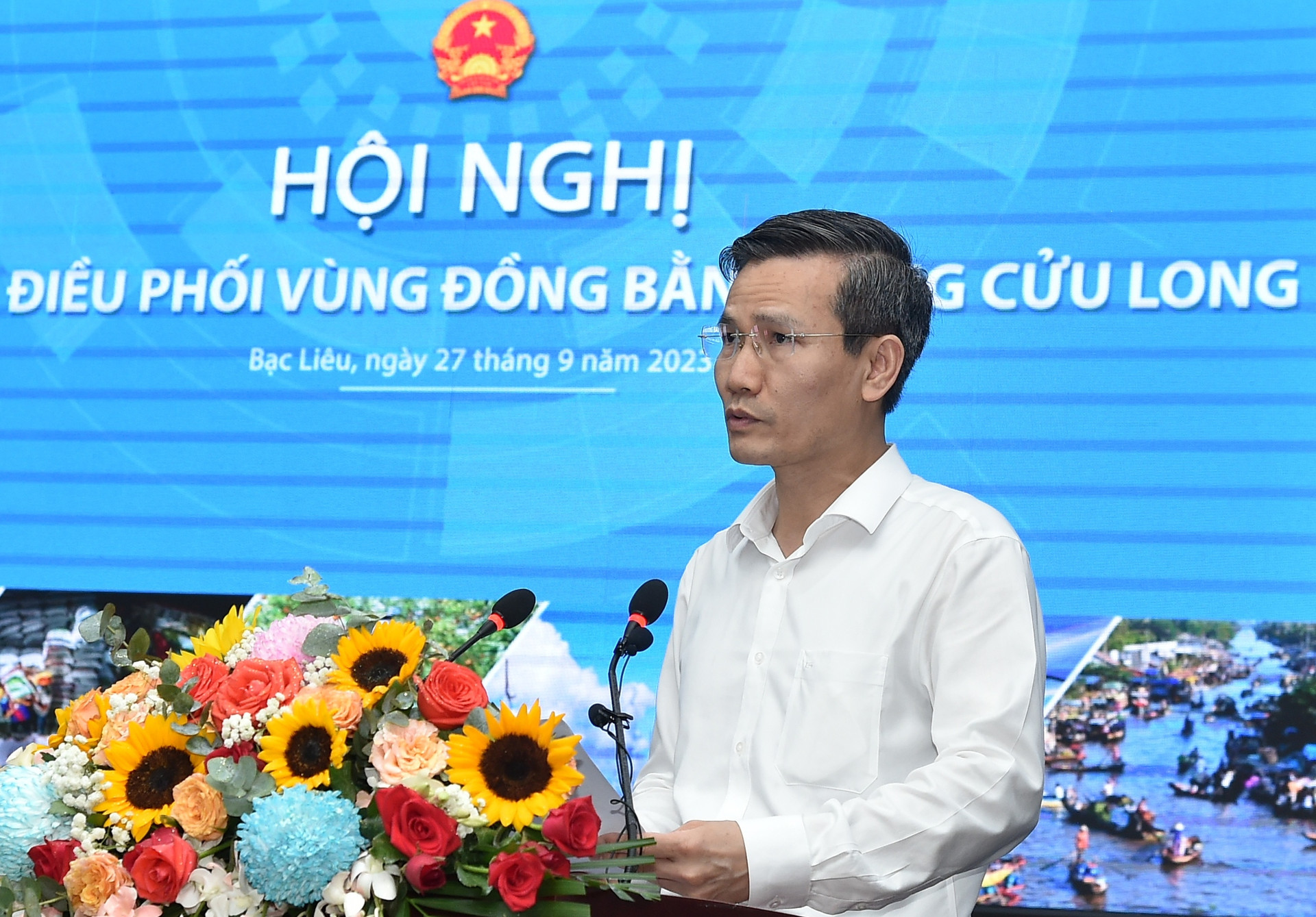 Phó Thủ tướng Lê Minh Khái chủ trì Hội nghị Hội đồng điều phối vùng đồng bằng sông Cửu Long - Ảnh 3.