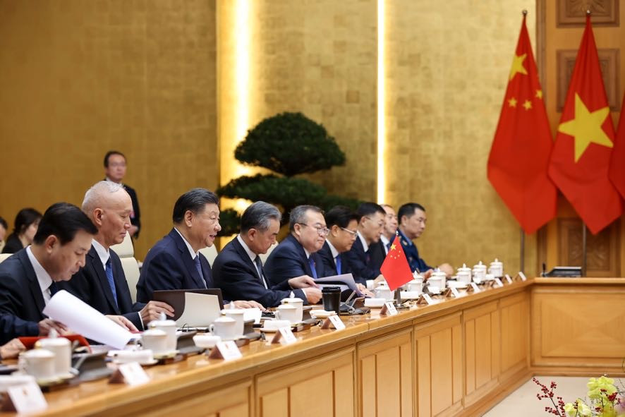 Thủ tướng Phạm Minh Chính hội kiến Tổng Bí thư, Chủ tịch nước Trung Quốc Tập Cận Bình- Ảnh 6.