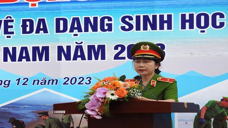 Lễ phát động bảo vệ môi trường, bảo vệ đa dạng sinh học biển và hải đảo Việt Nam năm 2023 tại Ninh Thuận ảnh 2