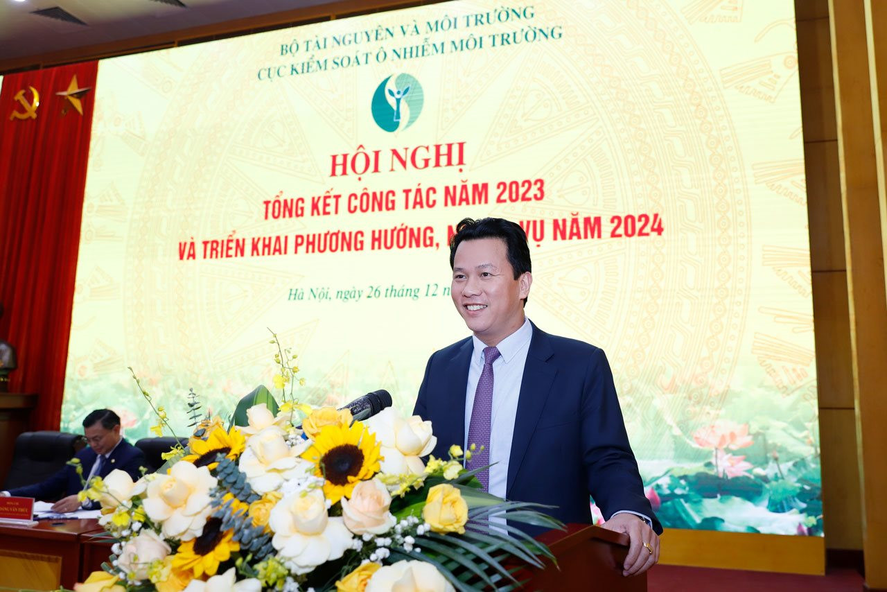 Bộ trưởng Đặng Quốc Khánh dự Hội nghị Tổng kết Cục Kiểm soát ô nhiễm môi trường