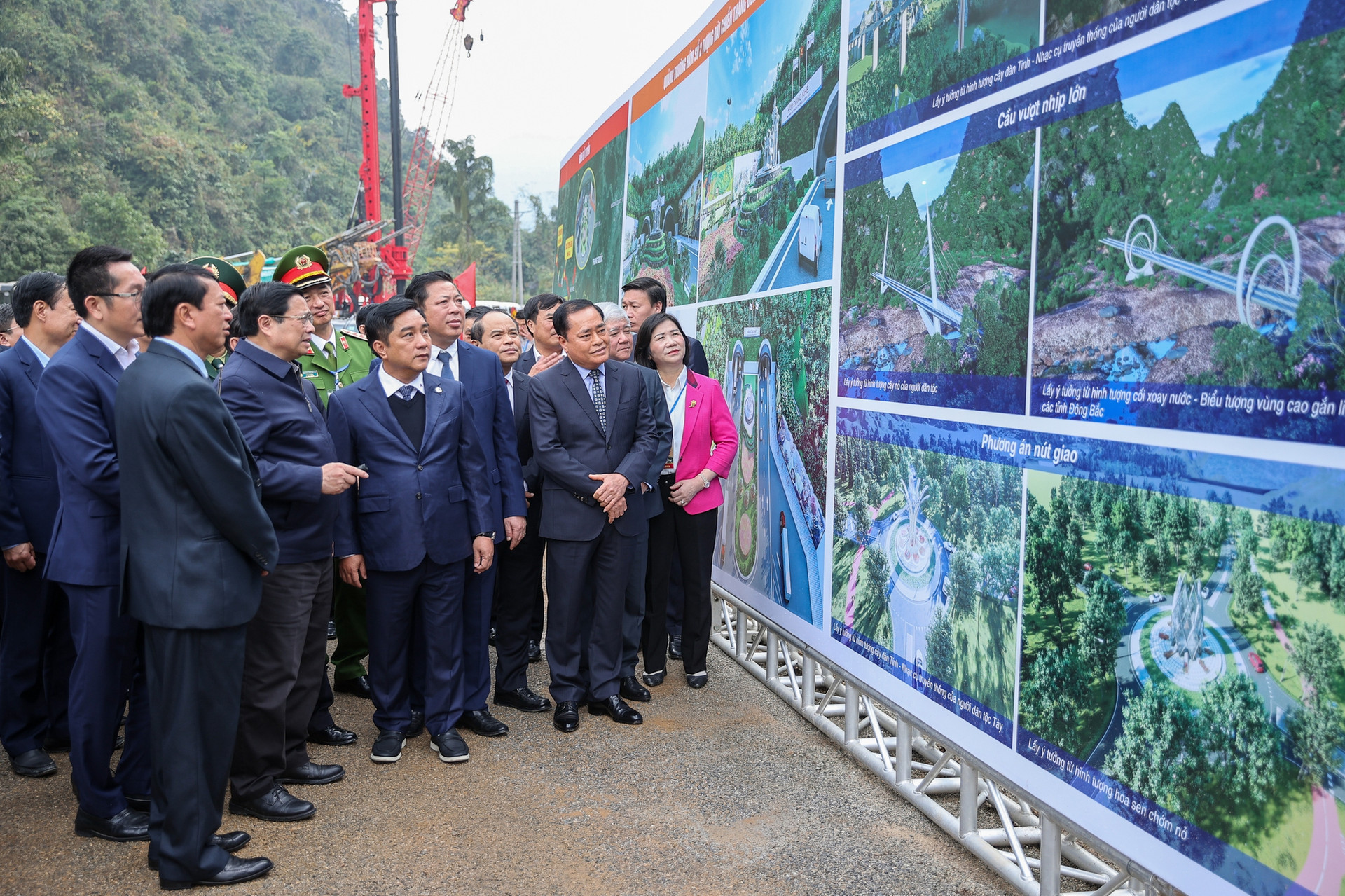 Thủ tướng phát lệnh khởi công tuyến cao tốc 14.000 tỷ đồng nối Cao Bằng – Lạng Sơn- Ảnh 5.