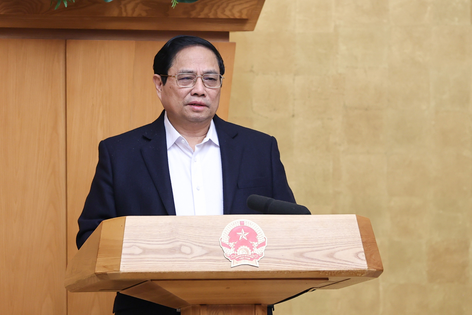 Thủ tướng Phạm Minh Chính chủ trì Phiên họp Chính phủ chuyên đề xây dựng pháp luật tháng 1/2024- Ảnh 1.