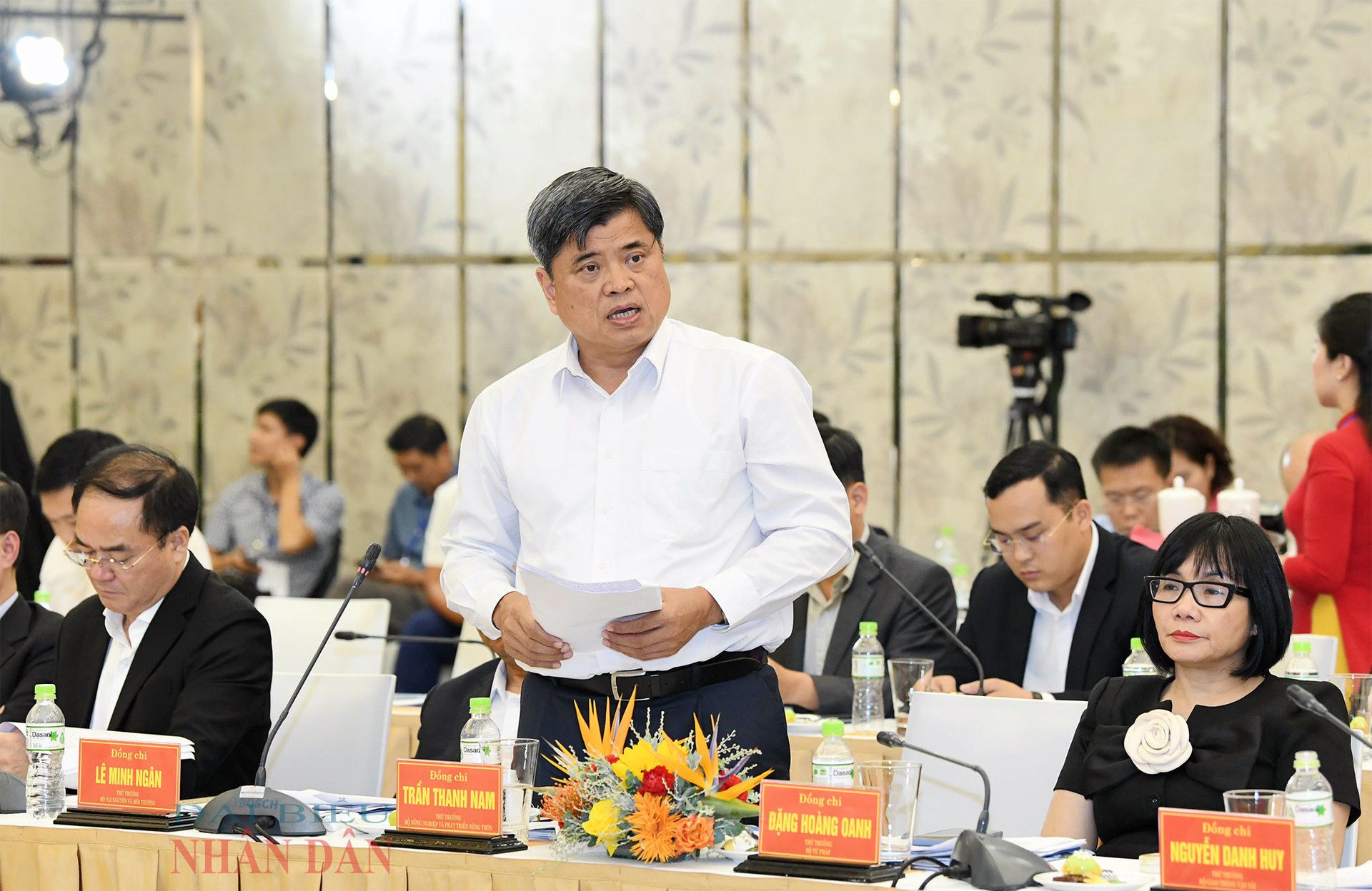 Chủ tịch Quốc hội Vương Đình Huệ làm việc với Ban Thường vụ Tỉnh ủy Khánh Hòa -0