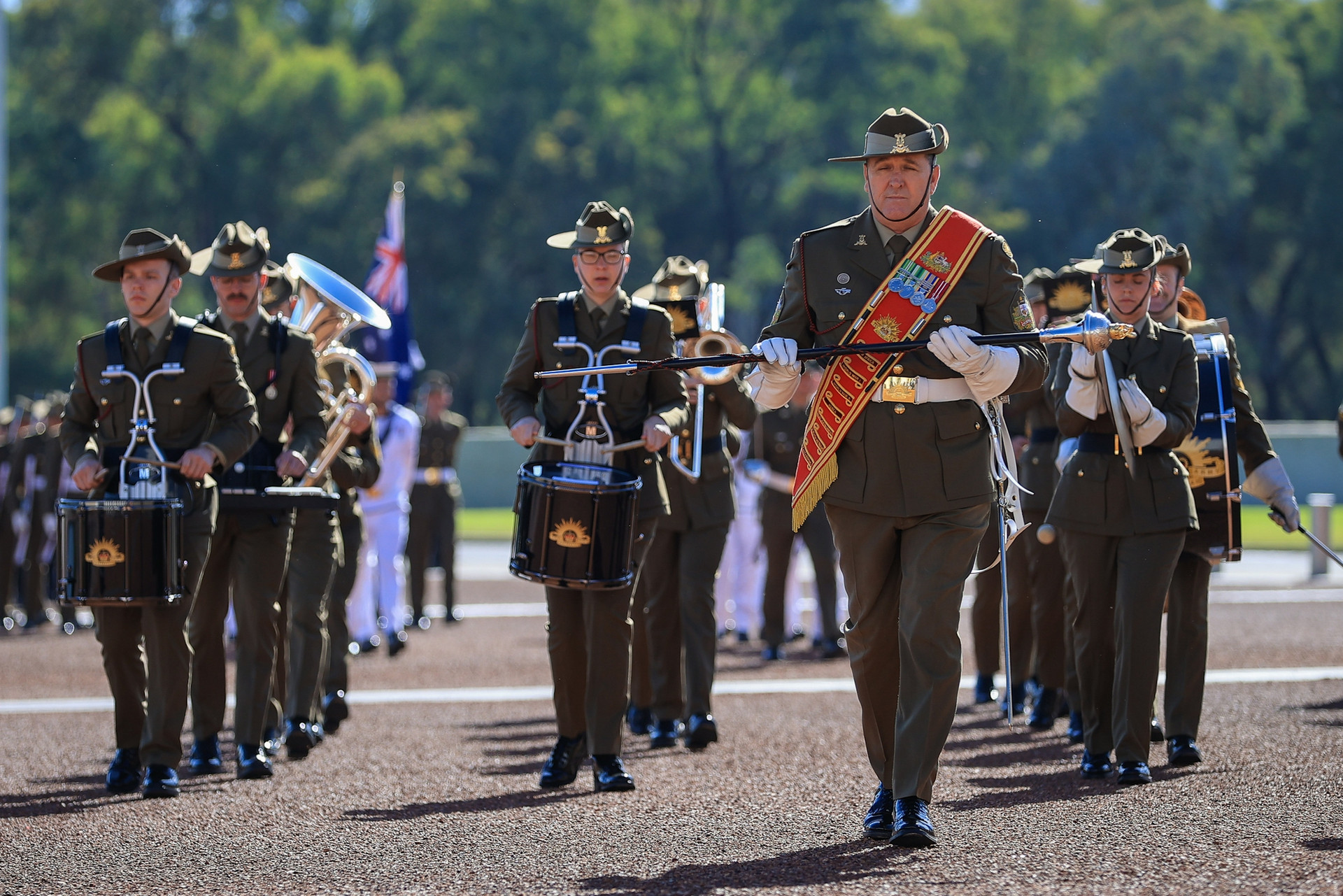 Lễ đón Thủ tướng Phạm Minh Chính thăm chính thức Australia theo nghi thức trọng thể nhất- Ảnh 7.