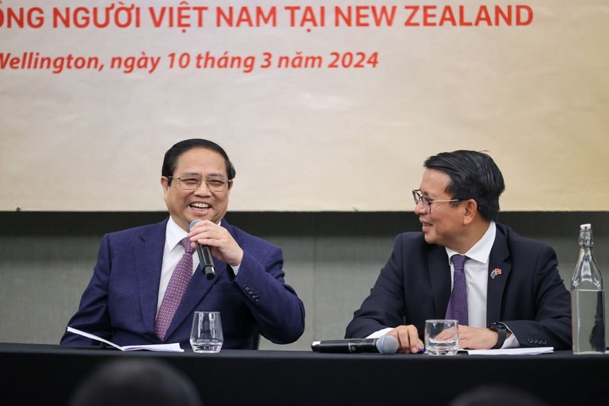 Thủ tướng Phạm Minh Chính gặp mặt, chia sẻ và động viên kiều bào tại New Zealand- Ảnh 4.