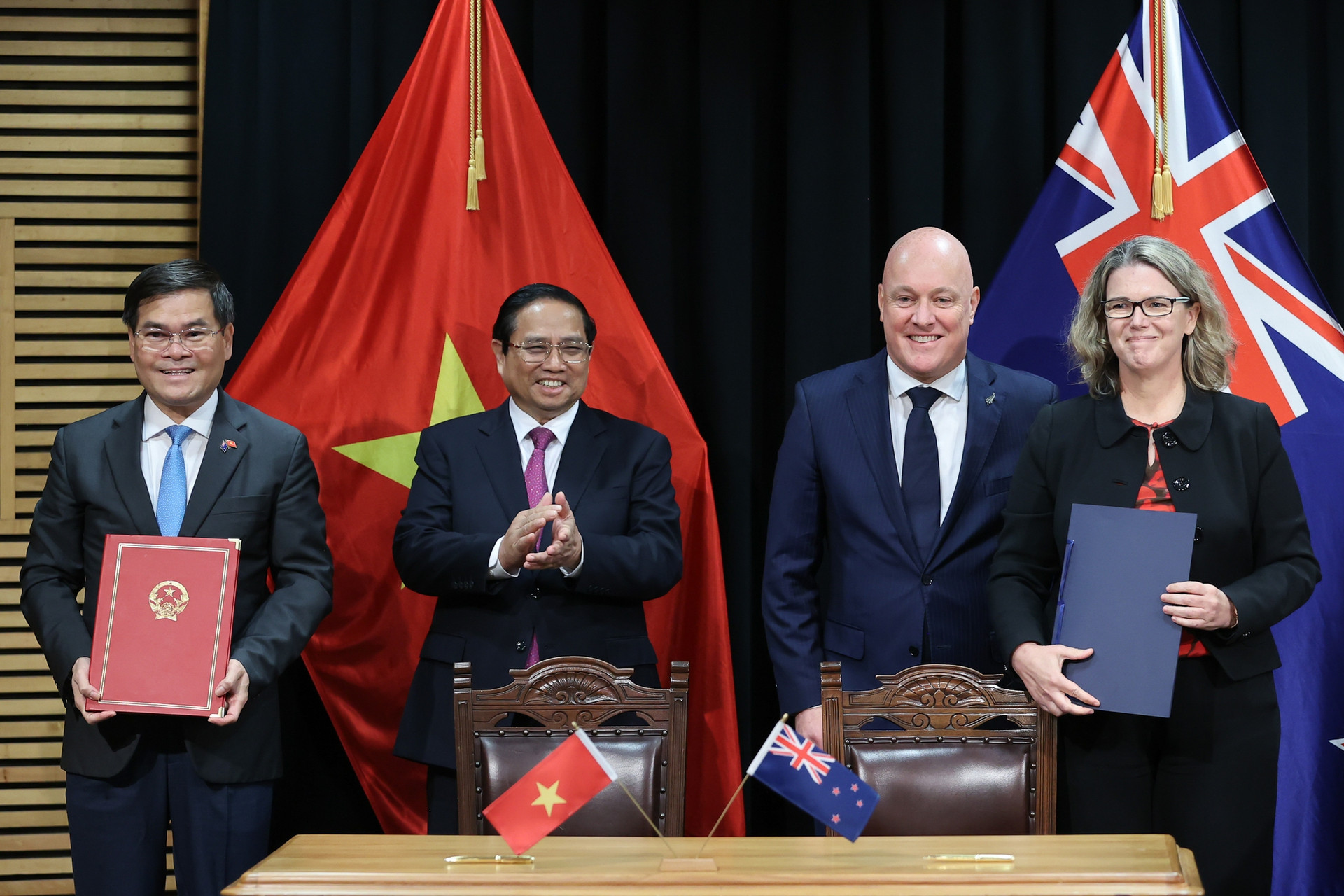 Cuộc hội đàm đặc biệt, rất thành công giữa hai Thủ tướng Việt Nam - New Zealand- Ảnh 6.