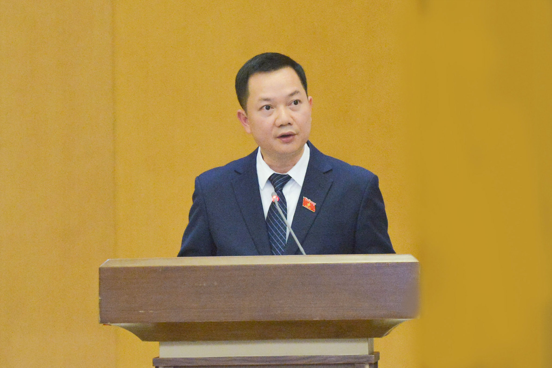 Phó Chủ tịch Thường trực Quốc hội Trần Thanh Mẫn chủ trì Lễ công bố và trao Nghị quyết của Ủy ban Thường vụ Quốc hội về công tác cán bộ -0