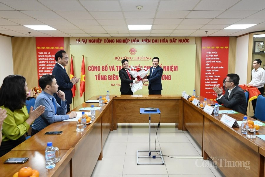 Nhà báo Nguyễn Văn Minh được bổ nhiệm giữ chức vụ Tổng Biên tập Báo Công Thương
