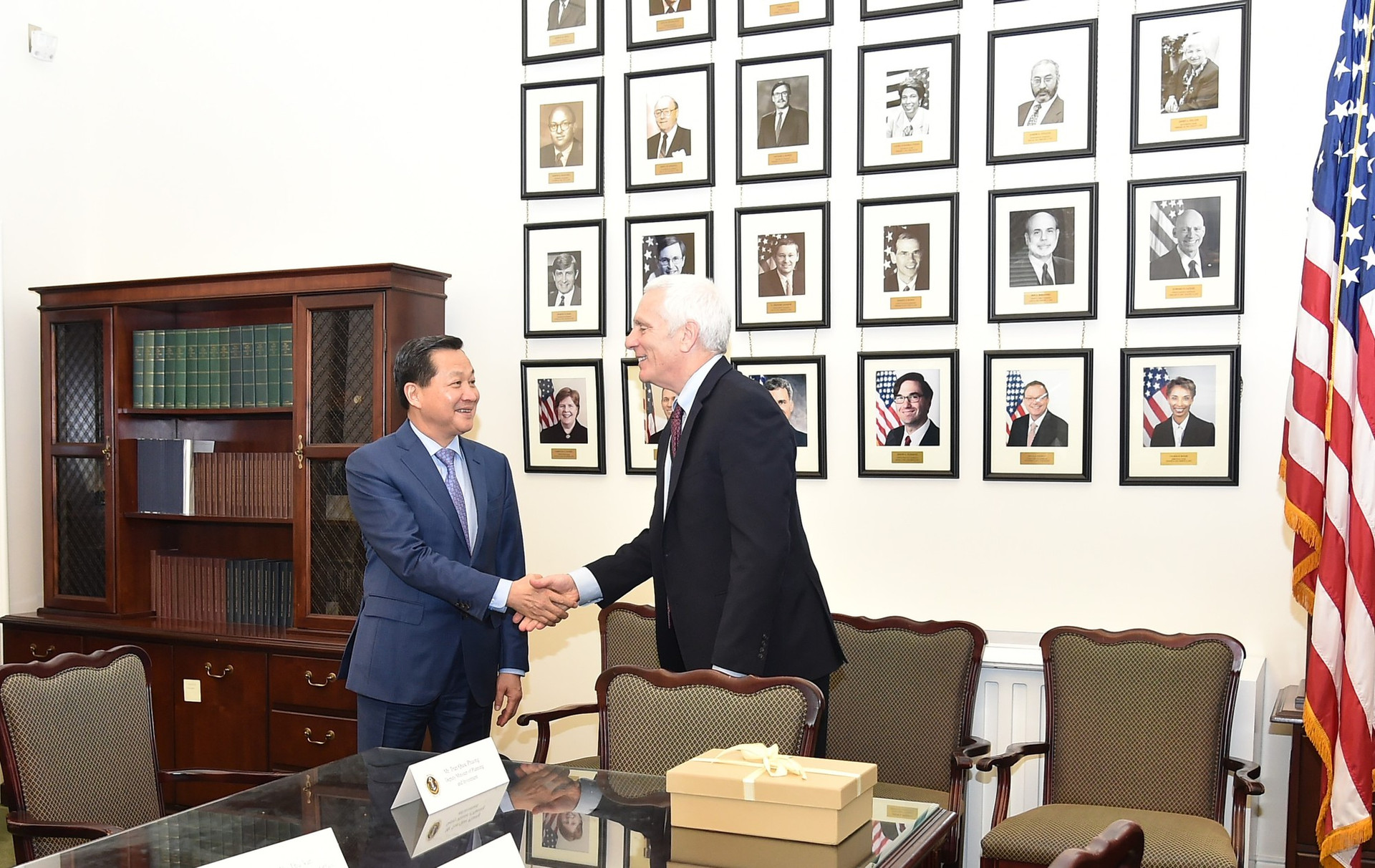Phó Thủ tướng Lê Minh Khái tiếp xúc với chính giới Hoa Kỳ- Ảnh 4.