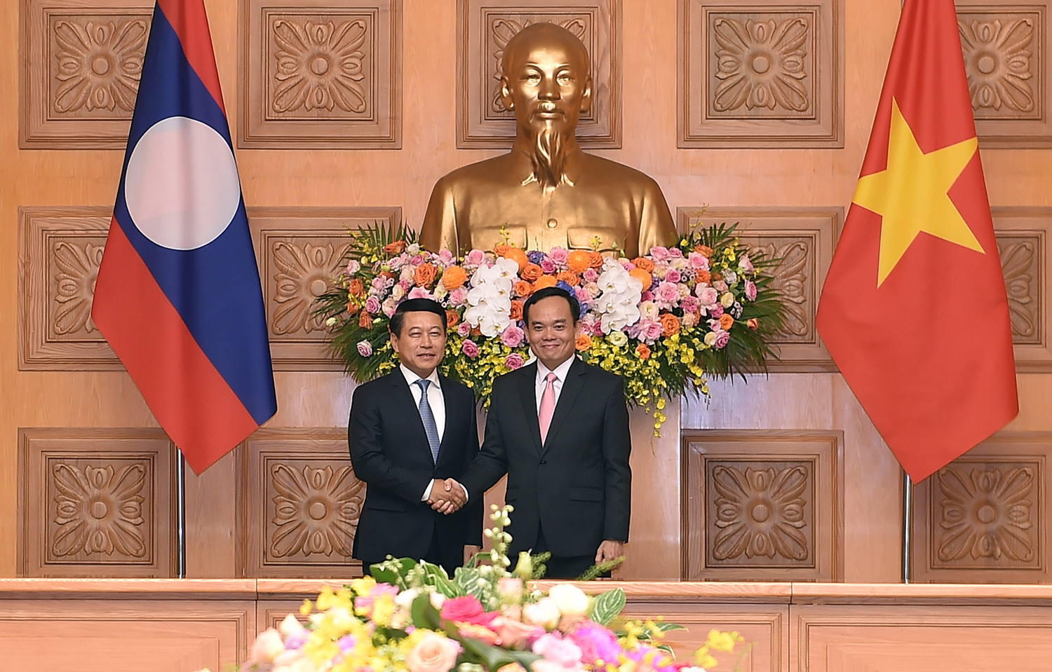 Thủ tướng Phạm Minh Chính tiếp Phó Thủ tướng Chính phủ, Bộ trưởng Ngoại giao Lào- Ảnh 4.