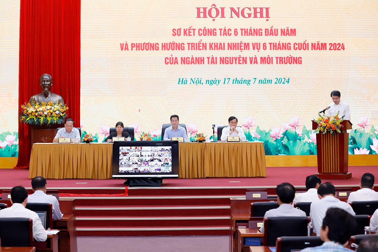 Bộ TN&MT triển khai nhiệm vụ 6 tháng cuối năm 2024: Hoàn thiện thể chế, góp phần thúc đẩy phát triển KT-XH đất nước