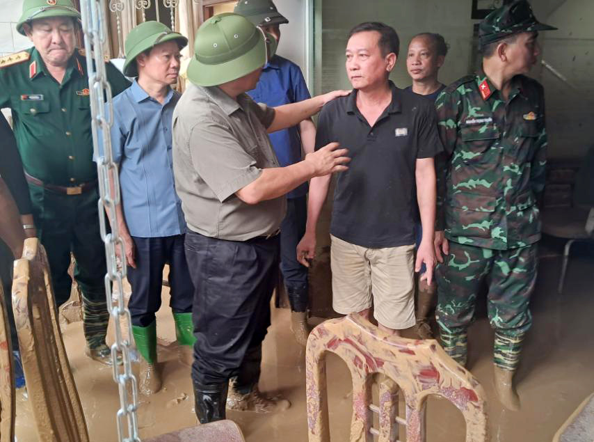 Thủ tướng Phạm Minh Chính tới Yên Bái chỉ đạo ứng phó, khắc phục hậu quả mưa lũ, thiên tai- Ảnh 2.