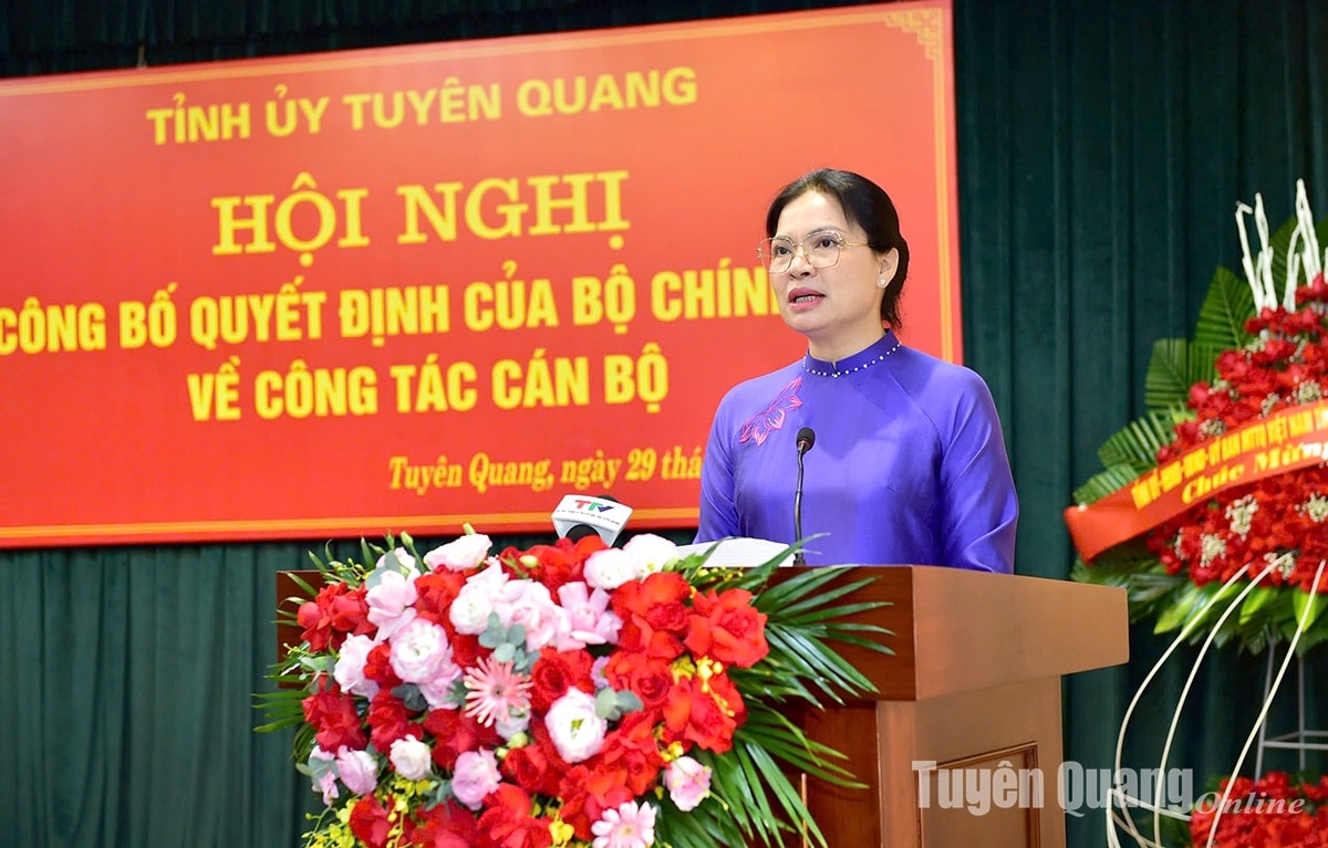 bo chinh tri dieu dong ba ha thi nga giu chuc bi thu tinh uy tuyen quang hinh anh 6