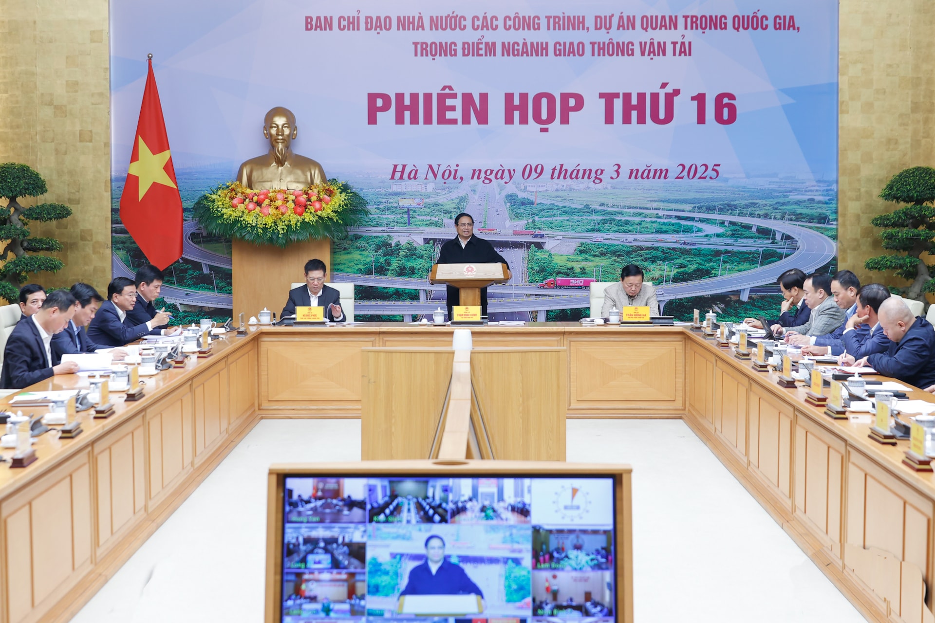 Thủ tướng chủ trì phiên họp 16 Ban Chỉ đạo các dự án GTVT trọng điểm- Ảnh 2.