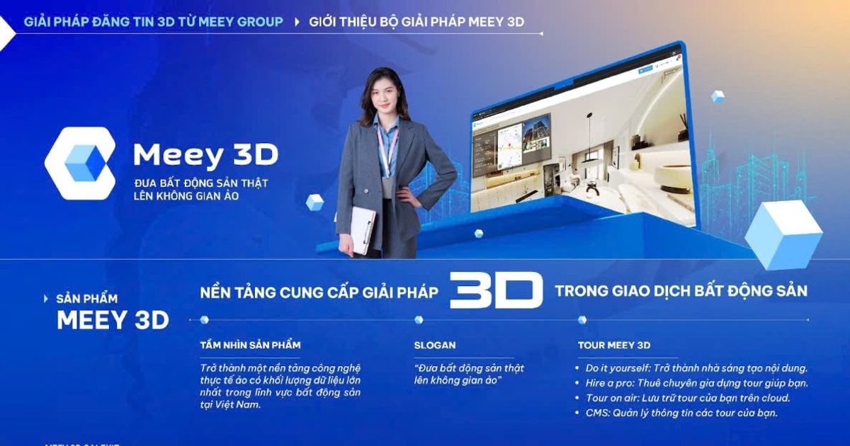 Meey 3D - Hành trình trải nghiệm chân thực và toàn diện trong giao dịch bất động sản
