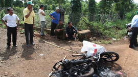 Đắk Lắk: Điều tra làm rõ nguyên nhân 2 thanh niên tử vong bên đường