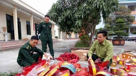 Quảng Ninh: Hải đội 2 Biên phòng thu giữ trên 229 kg pháo